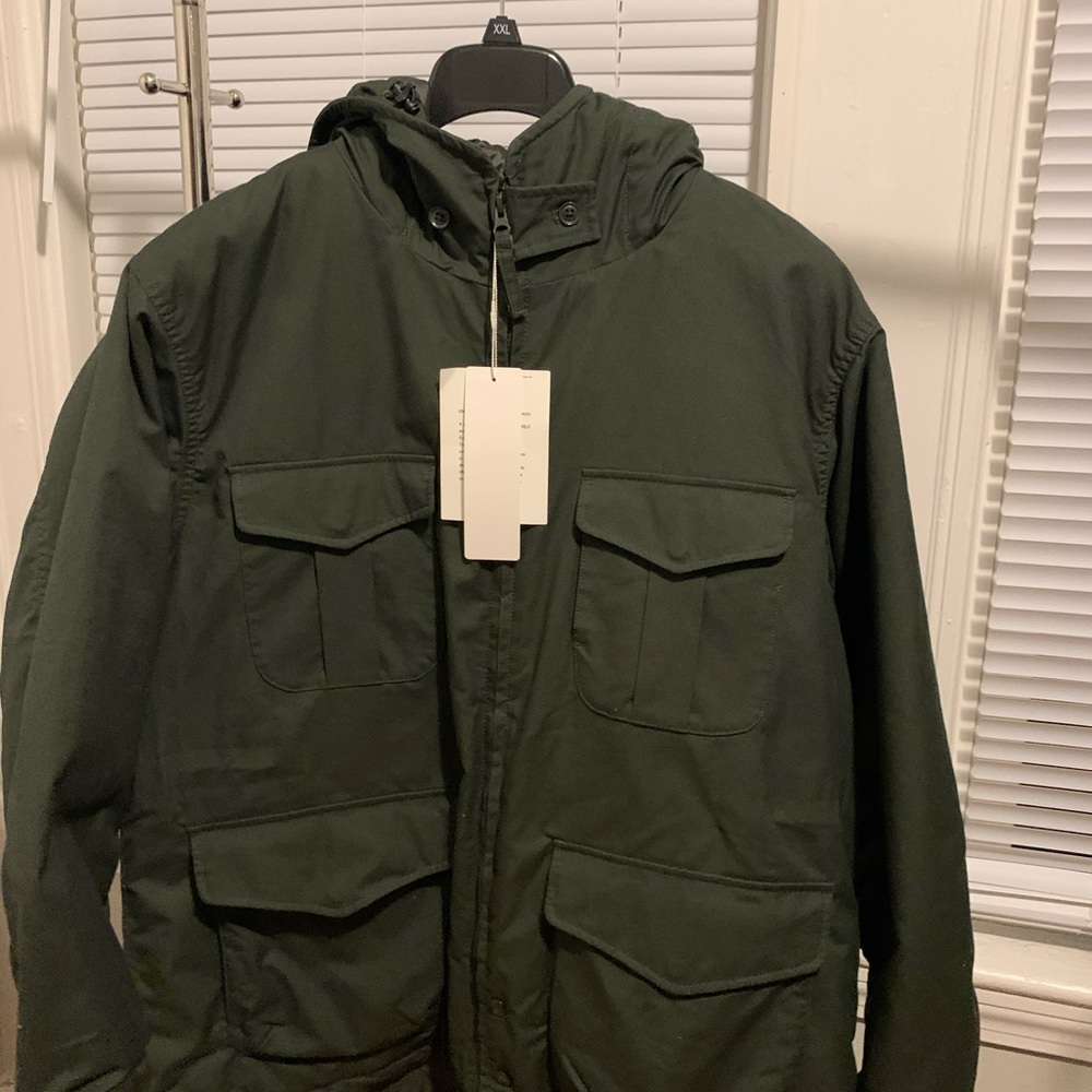 Uniqlo X engineered garments XL multi pocket heavy weight winter jacket NWT
